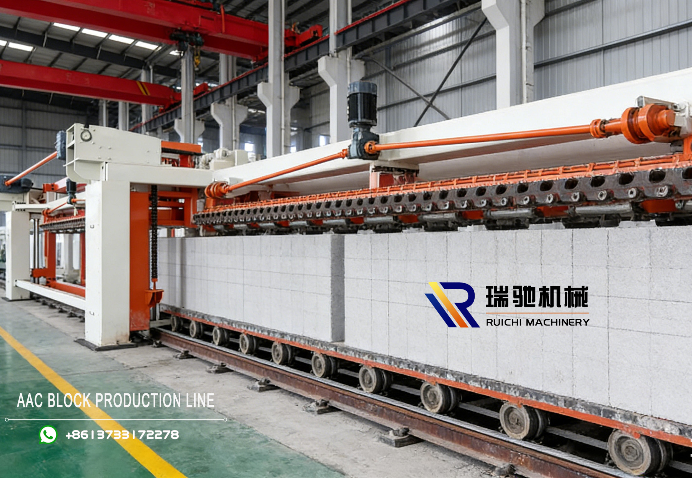 The high-precision autoclaved aerated concrete cutting machine has been completely upgraded.